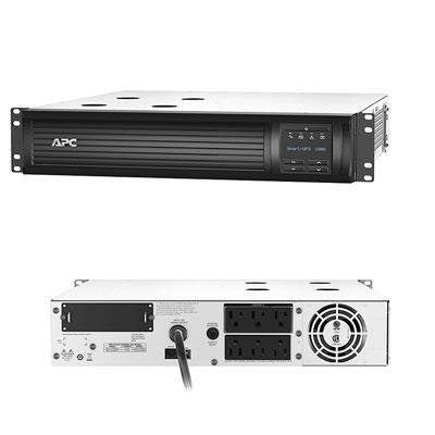 APC MAIN-199985 Smart-UPS RM SMT1000RM2U 700W/1000VA 120V 2U Rackmount LCD UPS System