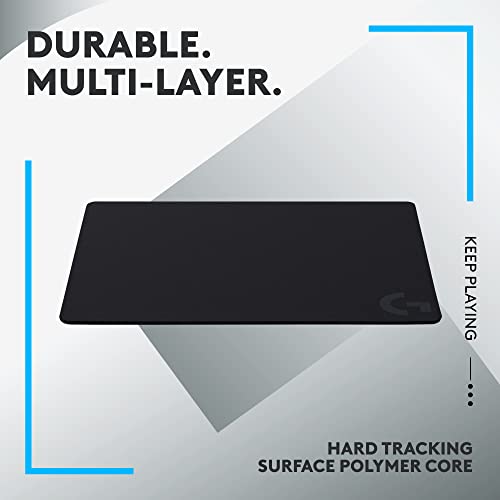 Logitech G440 Hard Gaming Mouse Pad (340x280x5) - Black - size: M, style: Hard