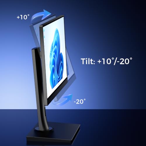 Single VESA Monitor Stand for Monitor Weight 7.7-11lb, 24-27″ - size: Only for 7.7-11 lb Monitor