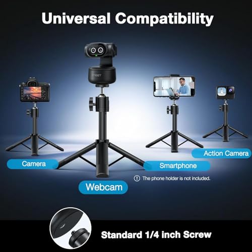 EMEET PIXY Dual-Camera AI-Powered PTZ Camera 4K with Tripod, AI Tracking - style: PIXY Kit Dual-Camera AI PTZ 4K