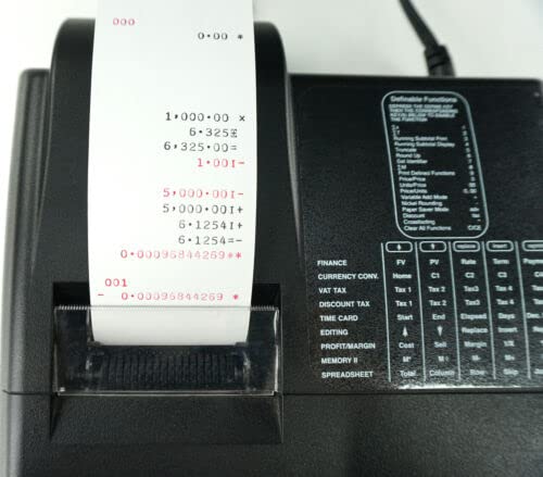 Monroe UltimateX Executive Printing Calculator with Edit and Reprint Capabilities