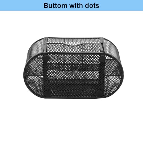 Desk Organizer Stationery Storage, Pencil Holder for Desk, Wire Mesh Office Supplies Desk Accessories Workspace Organizers with 9 Compartments and Mini Drawer (Black) - style: 9 Compartments