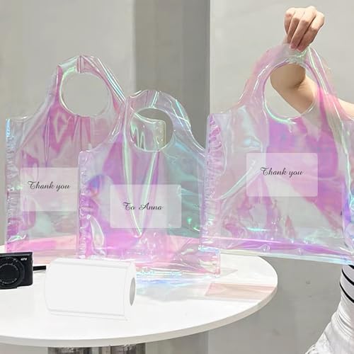 3x2 Inch Transparent Thermal Labels Stickers, Self-Adhesive Clear Waterproof Direct Thermal Label Stickers for Packaging, Shipping, Barcode, Address - color: Transparent, size: 2*3 inch/1 roll