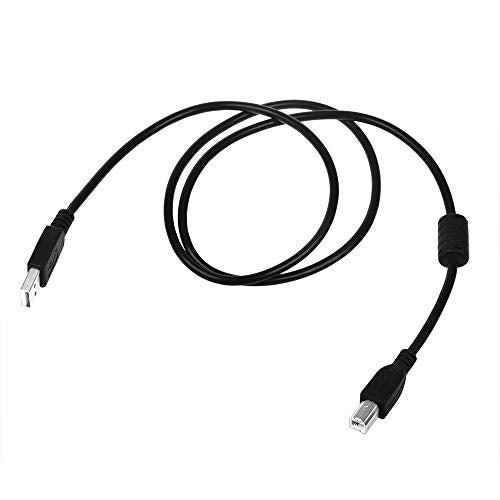 USB Cable Cord for Panini My Vision X Check Scanner, Visioneer Patriot 9650 P96501D-WU Sheetfed Scanner PC Data Cord, Visioneer FU62AD OneTouch 7600 Flatbed Scanner Notebook Data Cord