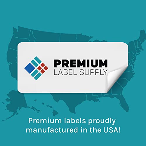Premium Label Supply 4x8 Direct Thermal Shipping Labels - 200 Labels per Roll - 1'' Core - 20 Rolls (4000 Labels) - size: 20 Rolls (4000 Labels)