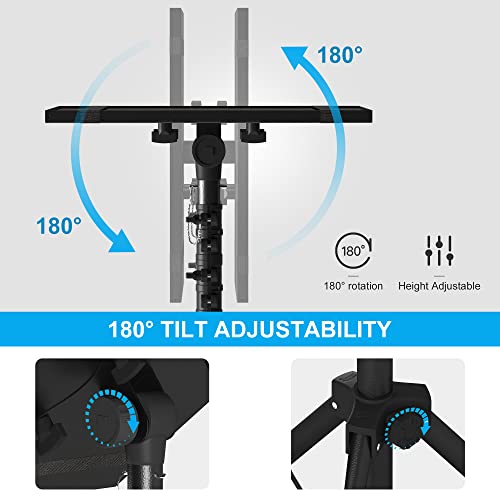 Projector Stand Tripod Laptop Stands Height Adjustable - size: BοΌ23.5"-63.5"