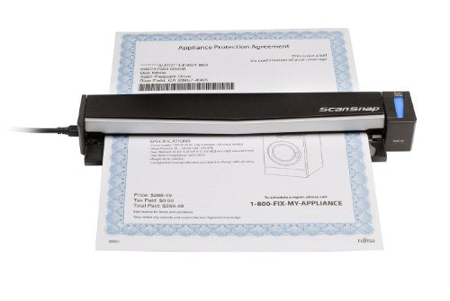 Fujitsu ScanSnap S1100 CLR 600DPI USB Mobile Scanner (PA03610-B005)