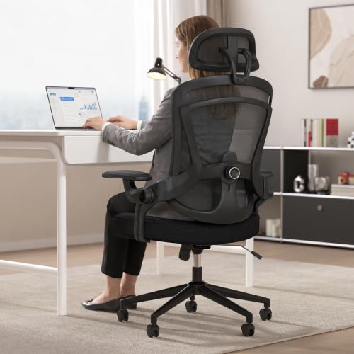 Ergonomic Home Office Chair, Computer Desk Chair, Mesh