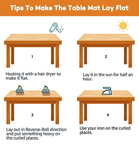 PoPoTo 16x48 Inch Plastic Table Cover Protector, Clear PVC Vinyl Dining Room Desk Pad Chair Mat, Wooden Furniture Glass End Bed Sofa Side Bar Bistro Coffee Table Cloth Top Protection Waterproof - color: Rectangle Clear 1.5mm, size: 16" x 48" (Rectangular)