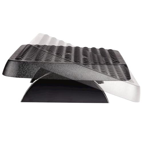 Fellowes 48121 Standard Foot Rest, Graphite - size: 3.75" x 17.63" x 13.13"