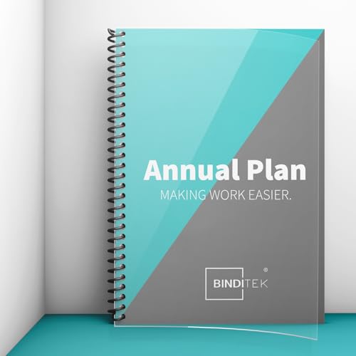 Binditek 8 Mil PVC Binding Covers, 8.5 x 11 Inches, Clear, 500 Pack | Plastic Binding Covers, 8.5" x 11" Letter Size, Clear, Square Corners, Unpunched, Ideal for Business Reports and Proposals - size: 8 Mil, style: 500P , Clear