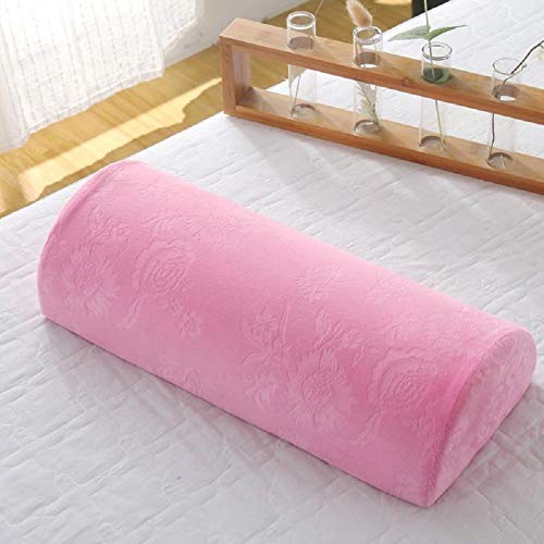 Beauty Salon Message Latex Footrest Pillow Detachable Feet Cushion Support Fumigation Massage Spa Tool (Pink) - color: Pink