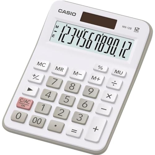 New Casio MX-12 Desk Calculator 12-Digit Display