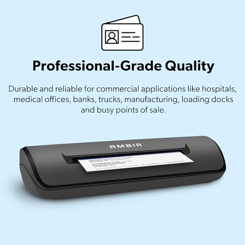 Ambir Technology PS667 Simplex A6 Card Scanner