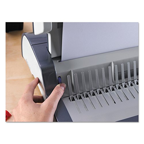 Fellowes Quasar 500 Electric Comb Binding Machine, Classroom Organization Heavy-Duty Binder, 20-Sheet Electric Punch, Includes Starter Kit (5216901)