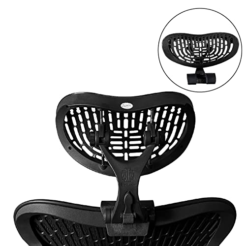 OFFICE LOGIX SHOP Mirra 2 Chair Headrest (Graphite Frame - Headrest w/Graphite Plastic Insert)