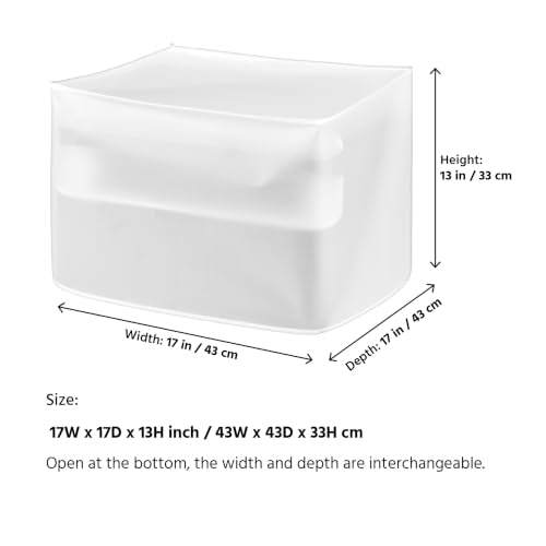 Printer Dust Cover Case Water Proof Protective Covers jacket,compatible with HP, EPSON,CANON, BROTHER, PIXMA Officejet -17W x17D x13H in - size: 17W x17D x13H in