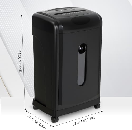 Wingwise Ultra Low Noise 48dB Micro Cut Paper Shredder for Home Office - size: 10 Sheets