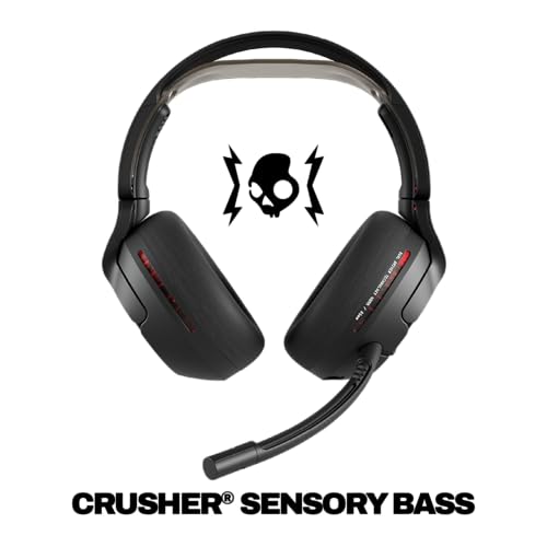 Skullcandy Crusher PLYR 720 Wireless Gaming Headset - Digi-Black - color: Digi-Black