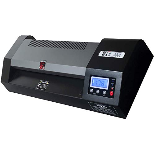 12.5" Pouch Laminator with Variable Temperature and Speed | Compatible with 3 Mil - 10 Mil Thermal and Cold Pouches | Laminates Documents & Photos | Low to Medium Volume Use | 1-Year Warranty