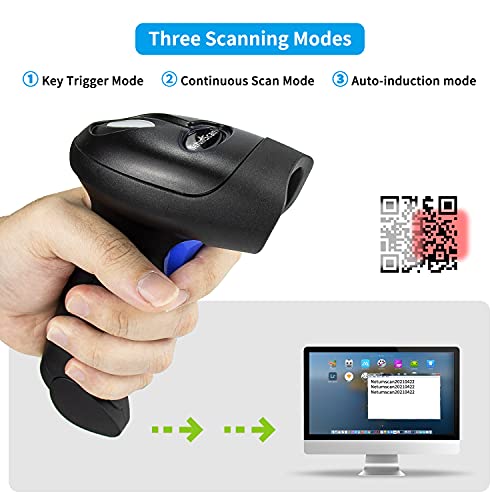 NetumScan USB 2D Barcode Scanner | Wired, QR Code Reader, For PC, For inventory, Retail POS