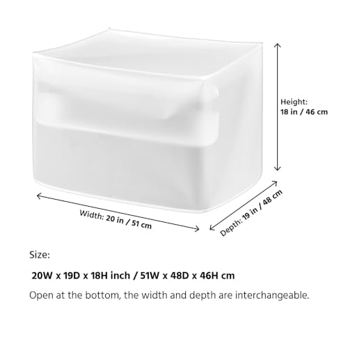 Printer Dust Cover Case Water Proof Protective Covers jacket,compatible with HP, EPSON,CANON, BROTHER, PIXMA Officejet -20W x19D x18H in - size: 20W x19D x18H in