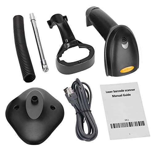 Esup Barcode Scanner with Stand USB Scanner Wired