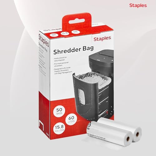 Tru Red 424154 Shredder Bags 15.8 Gal (22403) 50/Pack