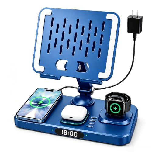 Wireless Charging Station for Apple Devices, Only for Apple Watch Charging - color: Royal Blue