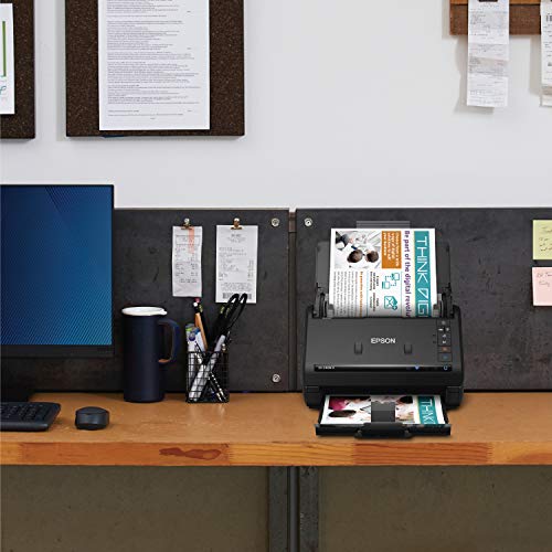 Epson Workforce ES-500W II Wireless Color Duplex Desktop Document Scanner