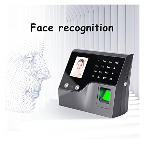 Time Clock, Biometric System Face Recognition Employee Fingerprint Registration Work Time WiFi Access Control Attendance Machine for Business, Office,Spanish - color: Spanish