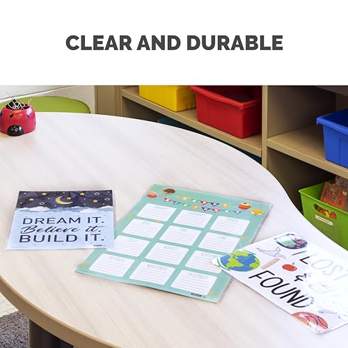 Fellowes Thermal Clear Laminating Pouches, Letter Size Sheets, 3 Mil, 200pk | Premium Protection, Dry-Erase Friendly, Perfect for Classroom School Supplies & Projects, For Use with All Thermal Laminators - style: 3mil - 200 Pack