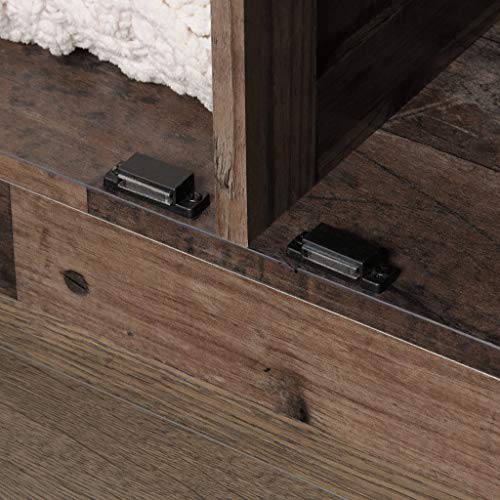 Sauder Select Storage Cabinet, Pantry Cabinet Kitchen Storage with Adjustable Shelves, Utility Room Storage Cabinet, in Reclaimed Pine - color: Reclaimed Pine