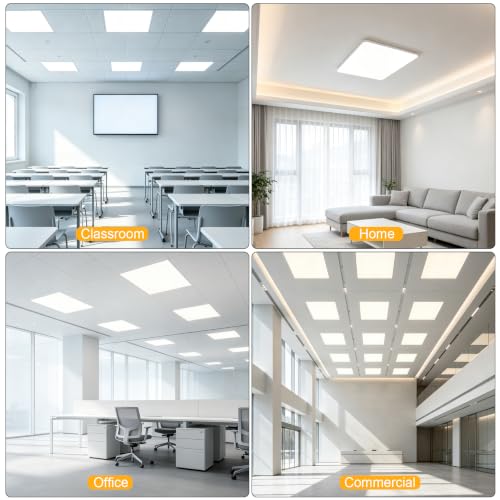 4 Pieces 23.8" x 23.8" x 0.08" LED Light Diffuser Board Sheets - size: 23.8" x 23.8" x 0.08"