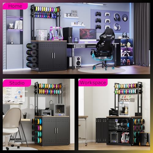 Heavy Duty 3D Printer Stand with Filament Storage,3D Printer Table