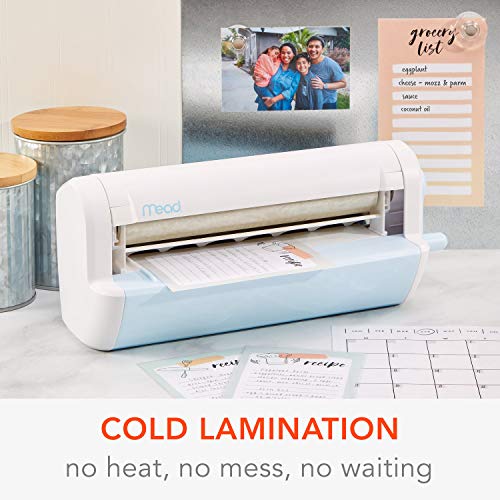 Mead Laminator, Cold Seal Lamination Machine, 9" Max Width, Classroom, Office, Home, Projects (628100)