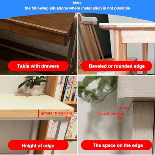 Desk Extender Tray, Clamp-on Kitchen Table Extender Extension Baffle, Ergonomic Desk Extender, Computer Armrest Table Stand, Countertop Gap Rack Suitable for Home Office Desktop Extension - color: Golden Oak, size: L19.7*W9.4in