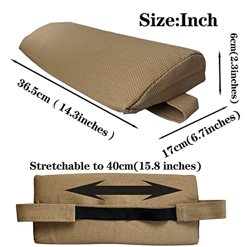 Ostlttyn Zero Gravity Chair Replacement Pillow Headrest with Elastic Band, Universal Soft Removable Padded Cushion Head Pillow for Zero Gravity Lounge Chair, Folding Patio Lawn Recliner Chair, Tan - color: Tan, size: 1 Pack