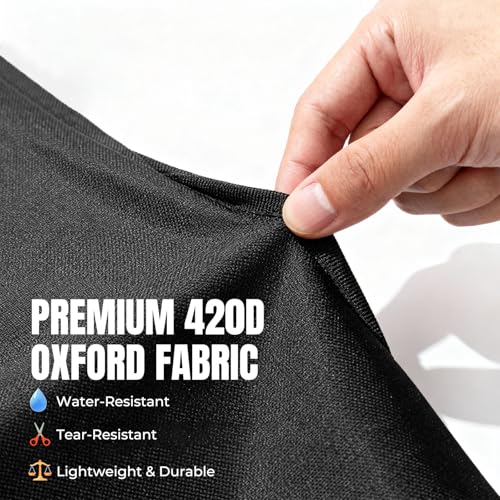 Oxford Fabric Dust Cover for Bambu Lab P1S/P1P/P2S 3D Printer,Black - size: for P1S/P1P/P2S