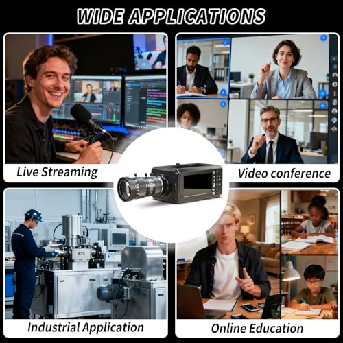 MOKOSE 4K Digital Camera 3" Screen 3840 * 2160/30FPS HDMI 1080P USB Webcam Support NP-F980 F970 F960 External Battery and 3.5MM Microphone with 10-55MM Telephoto Zoom Manual Lens - color: With 10-55MM Telephoto Zoom Manual Lens