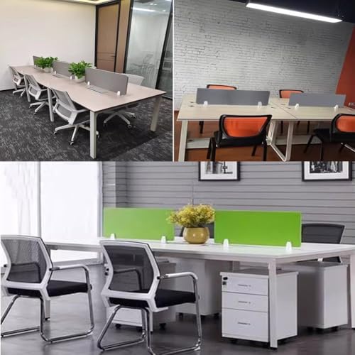 Freestanding Desk Privacy Divider, Dividers, Desktop Partition Sound Absorbing Cubicle Dividers for Office and Work from Home Essentials(Gray - color: Grey, size: 60x30cm