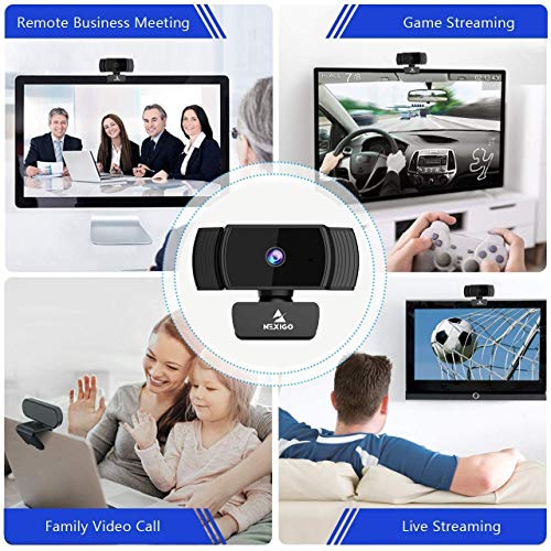 NexiGo N930AF Webcam with Microphone for Desktop, Autofocus, Webcam for Laptop, Computer Camera, 1080p HD USB Web Camera, Compatible with Zoom/Switch 2/Teams/Webex - style: 1080P Webcam
