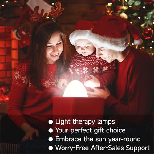 13000 Lux Daylight Lamp, UV-Free & Flicker-Free Desk Light | 3 Color Temperatures, Stepless Dimming, Timer and Remote Control for Home Office, Reading, Work and Daily Use