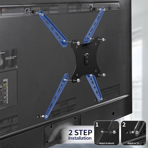VIVO Black VESA TV Mount Adapter Plate for 32-55 in Screens, MOUNT-AD600B - size: 300mm extension