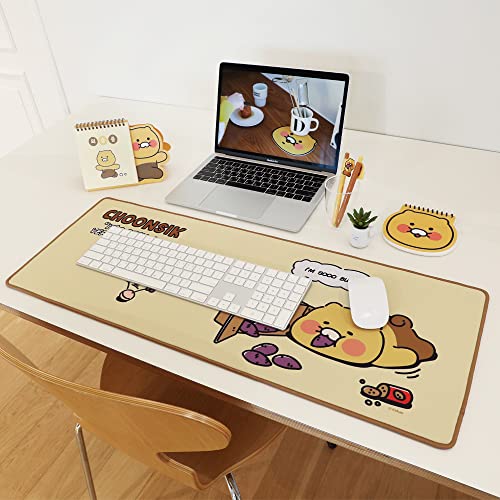 KAKAO FRIENDS Choonsik Gaming Long Keyboard Mouse Desk Pad