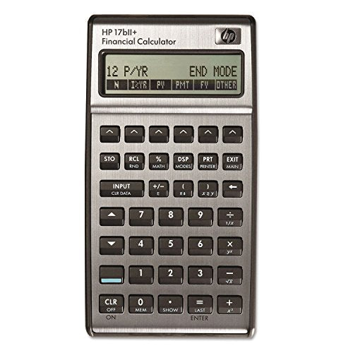 Hp 17Biiplus 17Bii+ Financial Calculator, 22-Digit Lcd