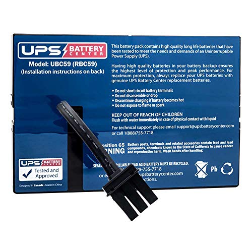SC1500 Battery Pack - Compatible Replacement for APC Smart-UPS SC 1500 by UPSBatteryCenter