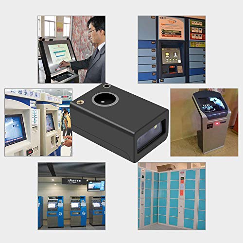 2D Embedded Mini Barcode Reader Scanner Scan, Symcode QR Barcode Reader Module Scanner with Auto Sensing Cell Phone Computer Screen Scan