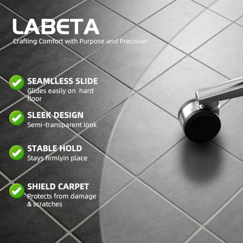 Clear Chair Mat for Hard Floor, 48" x 48" Heavy Duty Floor Protector, Round - size: 48" x 48" Rround (for hard floors)