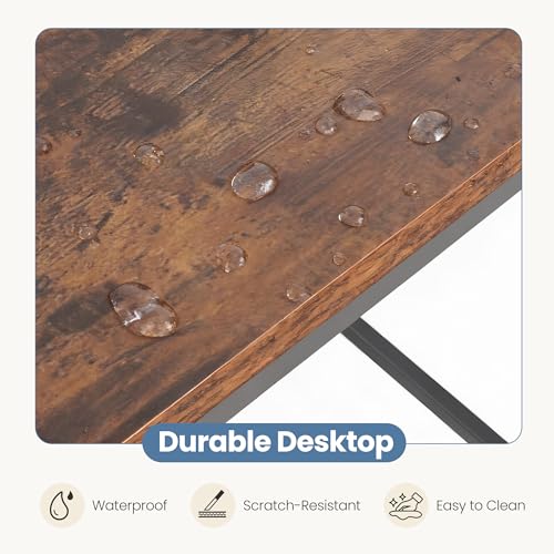 DUMOS L Shaped Desk, 39 Inch Computer Gaming Corner Desks with Shelves